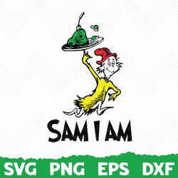 sam svg, sam dr seuss svg, dr seuss svg, dr. seuss cat, horton, lorax, fish files, dr suess png, dr suess day, dr seuss