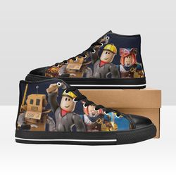 roblox shoes, high-top sneakers, handmade footwear