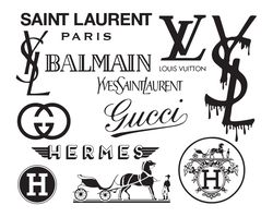 saint laurent paris bundle svg, ysl logo svg , saint laurent paris svg file cut digital download