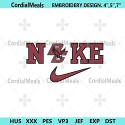 boston college eagles nike logo embroidery design download