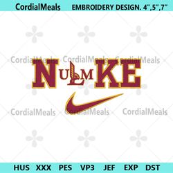 nike ul monroe warhawks embroidery design download file