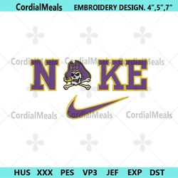 east carolina pirates nike logo embroidery design download