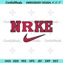 nike rutgers scarlet knights swoosh embroidery design download file