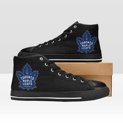 maple leafs shoes, high-top sneakers, handmade footwear