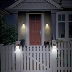 solar-powered decorative light with smart light sensor – brookstone