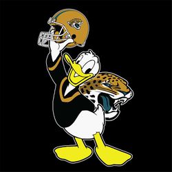 donald duck svg, cricut file, duck jaguars svg, nfl svg, football svg, cricut file, sport svg, football svg, png, eps, d