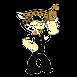 popeye svg, cricut file, popeye jaguars svg, nfl svg, football svg, cricut file, sport svg, football svg, png, eps, dxf