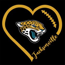 jacksonville jaguars svg, love jaguars svg, cricut file, clipart, nfl svg, football svg, sport svg, love football svg, p