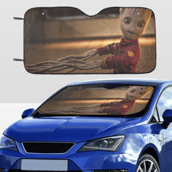 groot car sunshade