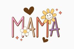 retro mother's day quote svg mama love svg , eps , digital download