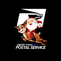 united states postal service svg, christmas svg, santa claus svg, reindeer svg, santa hat svg, merry christmas svg, chri