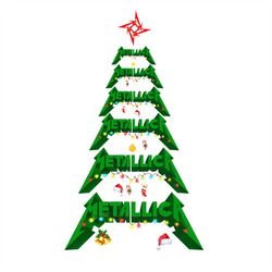 merry metallica svg, christmas svg, metallica svg, merry christmas svg, christmas trees svg, winter svg, star svg, pinet