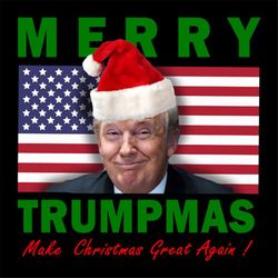 merry trumpmas svg, christmas svg, famous people svg, merry christmas svg, american flag svg, santa hat svg, usa flag sv