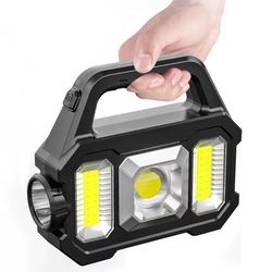 2n1 solar cob work light