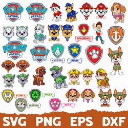 bundle paw patrol svg, bundle dog patrol svg, bundle patrol dog png, dog patrol logo, bundle cartoon dog svg