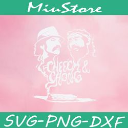 cheech and chong svg,png,dxf,cricut