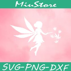 Marijuana Fairy Svg, Weed Cannabis Svg,png,dxf,cricut