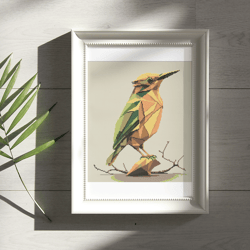 yellow bird pdf cross stich pattern