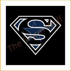 dallas cowboy superman svg, sport svg, dallas cowboy svg, dallas cowboy nfl svg, nfl sport svg, football svg, nfl footba