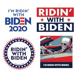 i am riding with biden 2020 bundle svg, binden svg