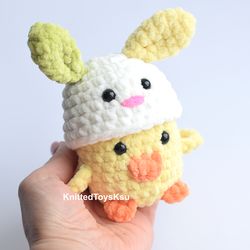 easter bunny toy, duckling plush birthday gift ideas, easter gift ideas mothers day gift for her