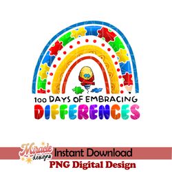 100 days of embracing differences sublimation