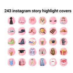 Cute cat story highlights icon for social media transparent png