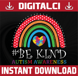 be kind rainbow png svg, download, print and cut file silhouette, cricut sublimation