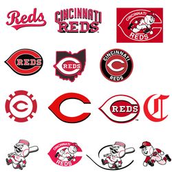 cincinnati reds logo bundle file svg, sport svg, sport logo svg, cincinnati reds svg, cincinnati reds logo design svg, c