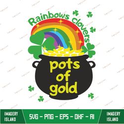 st. patrick's day svg cut file, pot of gold svg, st. patrick's day svg, pot of gold svg