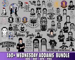 Wednesday Addams PNG Bundle - Netflix series bundle PNG - Wednesday Addams  bundle PNG , Silhouette, Digital Download