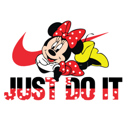 Just Do It Minnie Logo Svg Bundle, Brand Logo Svg, Fashion Brand Svg, Just Do It Minnie Bundle Svg, Just Do It Brand