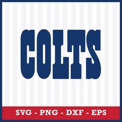 logo indianapolis colts svg, indianapolis colts svg, nfl svg, sport svg, png dxf eps file