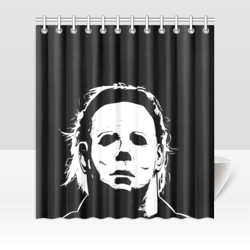 michael myers shower curtain