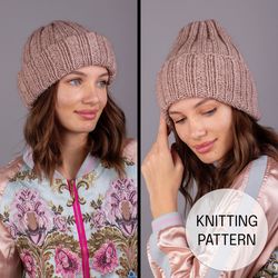 tacori and beanie hat 2 in 1 pattern