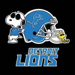 detroit lions snoopy nfl svg, football svg, cricut file, svg