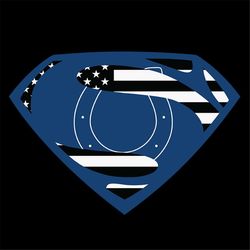 superman colts american flag svg, cricut file, nfl svg, sport svg, football svg, love svg, superman svg, clipart, svg, p