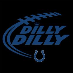 Colts Spiral Svg, Dilly Dilly Svg, Cricut File, Clipart, Football Svg, NFL Svg, Sport Svg, Png, Eps, Dxf