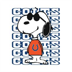 vintage indianapolis colts svg, snoopy svg, cricut file, clipart, nfl svg, football svg, sport svg, png, eps, dxf