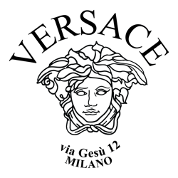 logo versace brand svg, fashion brand svg,versace svg, versace logo silhouette svg files