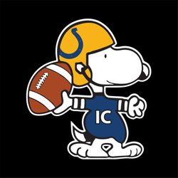 Indianapolis Colts Snoopy Players Funny Svg, NFL Svg, Football Svg, Cricut File, Clipart, Snoopy Svg, Love Football Svg,