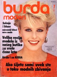 retro vintage sewing magazine burda pdf 7 juli 1983 in german