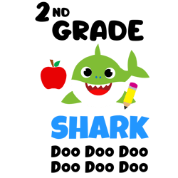 baby shark svg , baby shark cricut svg , doo doo doo svg, baby shark clipart svg file cut digital download