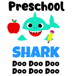 baby shark svg, baby shark cricut svg,preschool shark svg, baby shark clipart svg file cut digital download