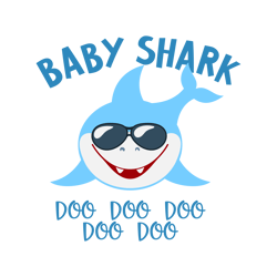 baby shark doo svg, baby shark cricut svg , baby shark clipart svg file cut digital download