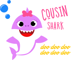 baby shark svg, cousin shark svg, baby shark cricut svg, baby shark clipart svg file cut digital download