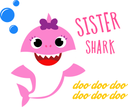 baby shark svg, baby shark cricut svg,sister shark svg , baby shark clipart file cut digital download