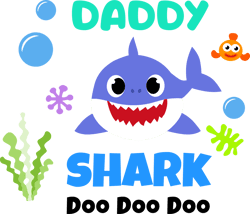 baby shark svg, daddy shark cricut svg, baby shark clipart file cut digital download