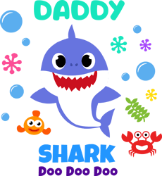 baby shark svg, baby shark cricut svg, daddy shark clipart file cut digital download