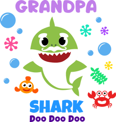 baby shark svg , baby shark cricut svg, grandma shark clipart file cut digital download